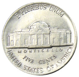 5 центов 1986 года D США