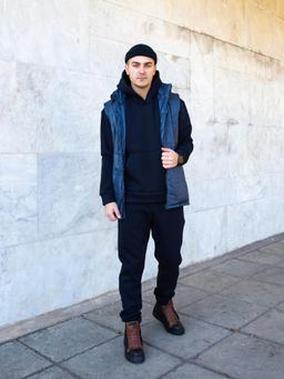 Мужской Мужской спортивный костюм БТ010, темный-графит от Спортсоло - Sportsolo фото 12