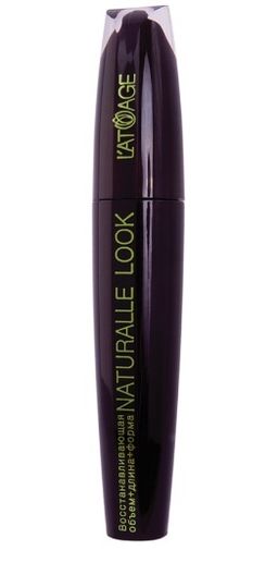 Latuage Тушь для ресниц Naturale Look восстанавливающая ,чёрная