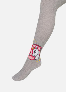 Колготы меланж серый - Clever wear фото 2