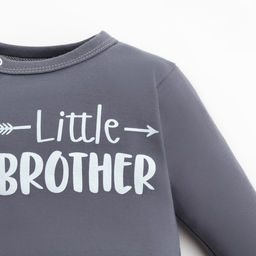 Комбинезон Крошка Я Brother, рост 68-74 см, цвет тёмно-серый фото 6