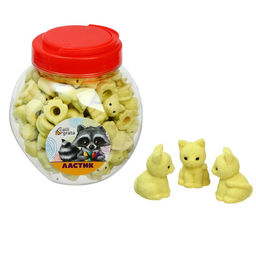 Цена за 65 шт. Ластик фигурный Котик МИКС - Calligrata фото 4