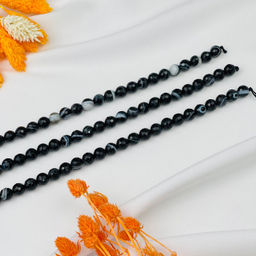 Бусины для украшений из полосатого Агата 39 см