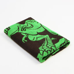 Полотенце махровое Этель Тиранозавр, 50х90 см, 100% хлопок, 420 г/м2  фото 4