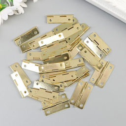 Цена за 30 шт. Петля для шкатулки с закругленными углами, 1.6×3 см