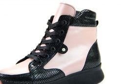 Ботинки EDART 313.omega bp.black.pink/мех - Ed'art фото 4
