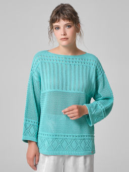 Джемпер вязаный - Marchello marchellini фото 4