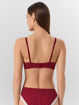 Бюстгальтер женский с мягкими чашками красный - Mark formelle фото 3