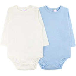 Боди комплект 2 шт интерлок 1194204002 - Youlala фото 2