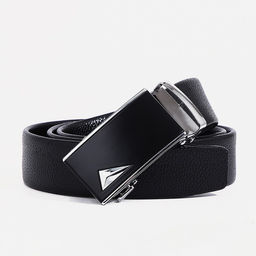 Ремень мужской, ширина 3,5 см, автомат, цвет чёрный