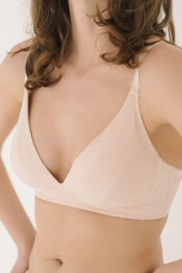 Бюстгальтер Секрет бежевый без косточек