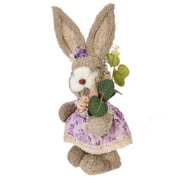 Фигурка декоративная "Зайка", L10 W9 H28 см