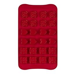 Форма силиконовая "S-CHIEF" для конфет SPC-0129 23.5 x 13.9 x 2 см "конфетное ассорти"-24 ячейки "конфетное ассорти"-24 ячейки