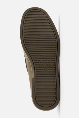 LEATHER BOAT SHOE - Zara фото 5