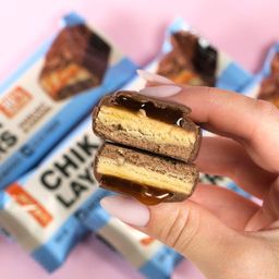 Протеиновый батончик Chikalab – Chika Layers - Hazelnut & Caramel 1 шт.