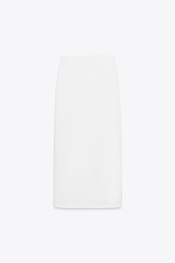 CUT-OUT KNIT MIDI SKIRT - Zara фото 7