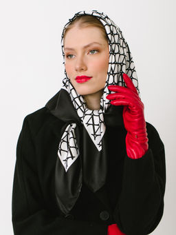 Большой мягкий очень нежный двусторонний платок - Tantino фото 4