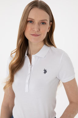 Kad_n Beyaz Basic Ti__rt Sepette S_rpriz _ndirim - U.s. polo assn фото 2