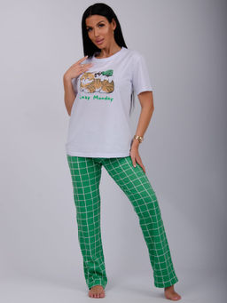 Пижама Лизи 2 брюки, трикотаж