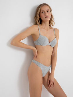 Infinity Lingerie /  Трусы стринг жен Calypso серый