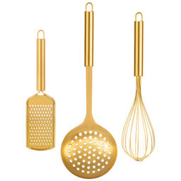 Набор кухонных принадлежностей "Золотой" 3 предмета