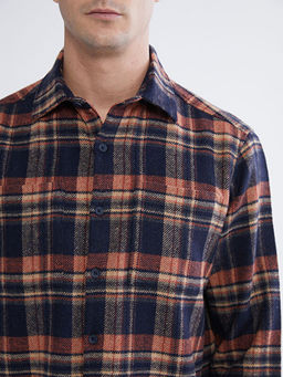 Rahat Kal?p Ekose Erkek G?mlek