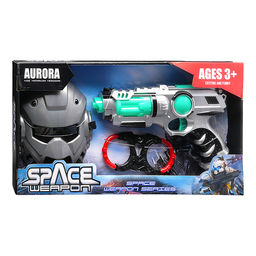 Набор оружия "Космо полиция" (свет, звук) на батарейках, в коробке