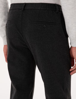 Antrasit Slim Fit Flanel Dokulu Kuma_ Pantolon - Pierre cardin фото 12
