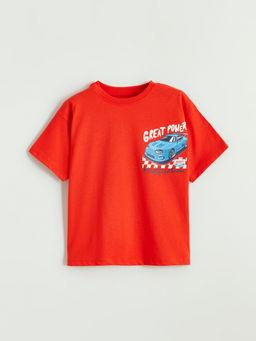 Bask?l? Erkek ?ocuk Ti??rt