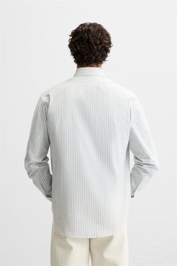 CHECK SLIM FIT SHIRT - Zara фото 3