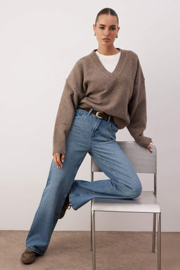 Mavi*002 Yuksek Bel Wide Leg Jeans TWOAW24JE00089