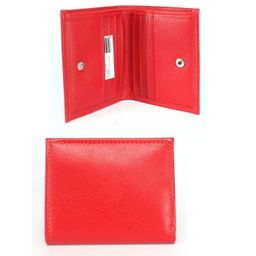 Портмоне женское Croco-ПР-905 натуральная кожа 2 отд, 8 карм, алый орфей (206) 246655