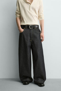 RELAXED FIT TROUSERS WITH CHAIN - Zara фото 2