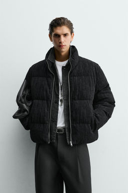 CROPPED FIT PADDED JACKET - Zara фото 2