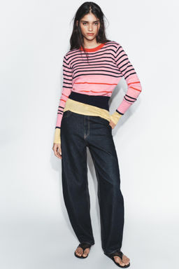 STRIPED KNIT JUMPER - Zara фото 7