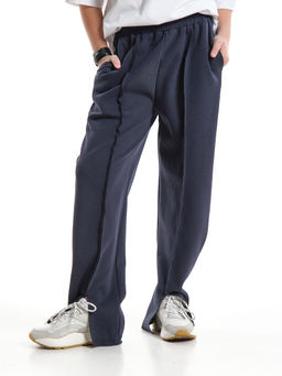 Брюки со строчкой для девочки 33-7499 хаки - Mini maxi фото 24