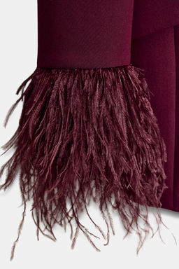 FEATHER CUFF BLAZER - Zara фото 9