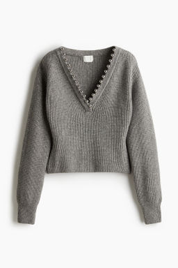 Jersey con cuentas - H&m фото 7