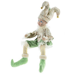 Игрушка набивная "Клоун"(муз,движ), L15 W14 H43 см (полка 25 см.)