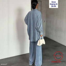 Костюм двойка (рубашка и брюки палаццо) - Bruno фото 3