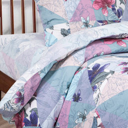 Постельное белье Пэчворк (поплин DE LUXE) Евро/Пододеяльник: 1 шт. - 215*200; Простыня: 1 шт. - 215*240; Наволочка: 2 шт. - 70*70; DE LUXE - Артпостель фото 3