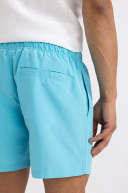 Короткие шорты для плавания на сетчатой подкладке - Defacto фото 5