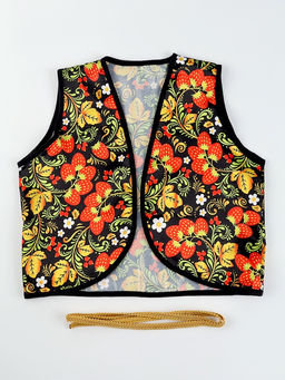 Карнавальный набор «Иванушка» жилетка, пояс, картуз