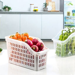 Контейнер-корзинка хозяйственный пластмассовый 12х30х17см (Россия) - Домашняя мода фото 6