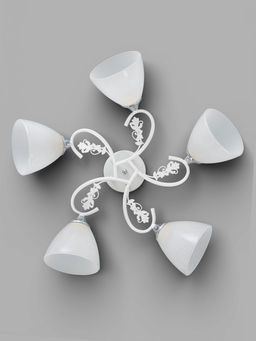 Люстра XA1601/5, 5×60 Вт, E27, белая