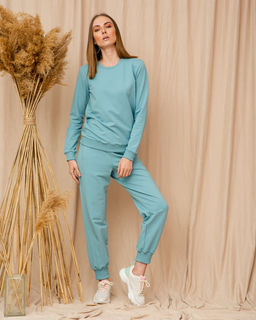 Свитшот однотонный SFO001 - Elena sorti фото 3