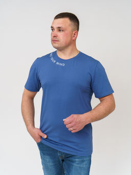 Футболка мужская Экстрим индиго