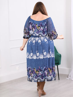 Платье женское повседневное длинное - Almond фото 5