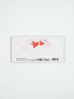 Цена за 3 шт. Конверт для денег деревянный «С днём свадьбы! Всё начинается с любви», 16.5 х 8 см