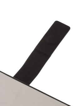 Ежедневник недатированный А5, с хлястиком, 80 листов, в линейку, пвх, черный - Simaland фото 12